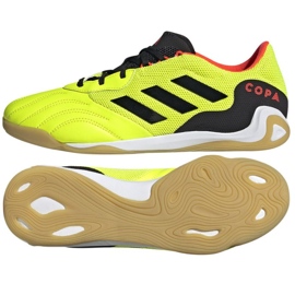 Adidas Copa Sense.3 M GZ1360 cipőben fekete sárga Adidas Copa Sense.3 M GZ1360 cipőben fekete sárga
