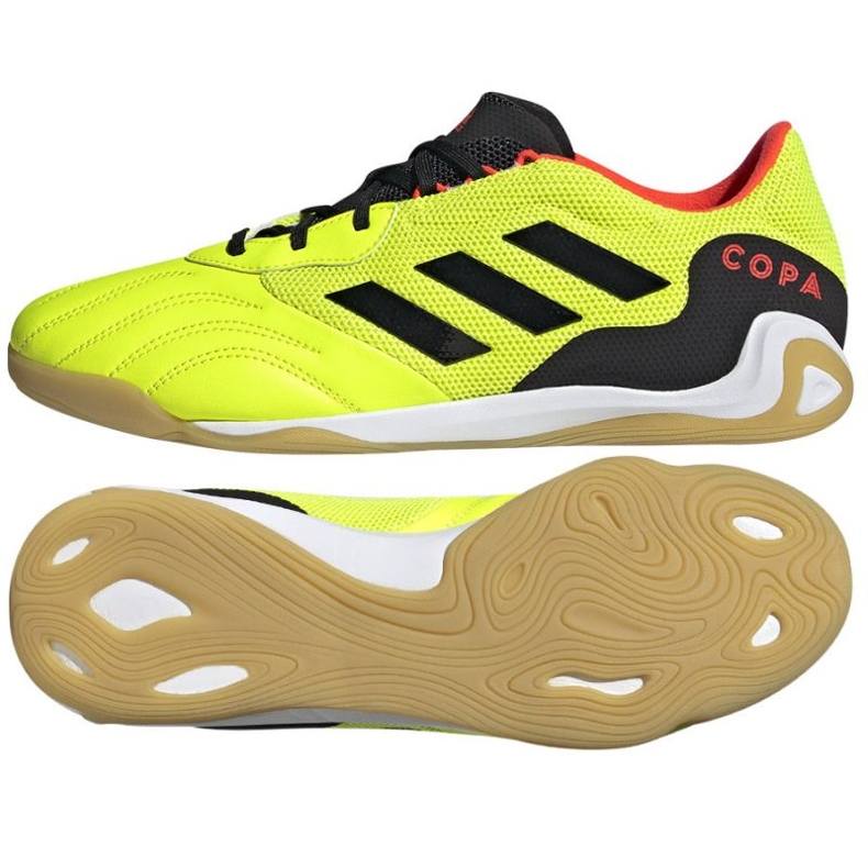 Adidas Copa Sense.3 M GZ1360 cipőben fekete sárga