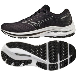 Mizuno Wave Inspire 18 M futócipő J1GC224404 fekete