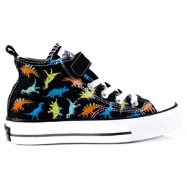 High Shelovet fekete dinoszauruszok fiúknak sokszínű