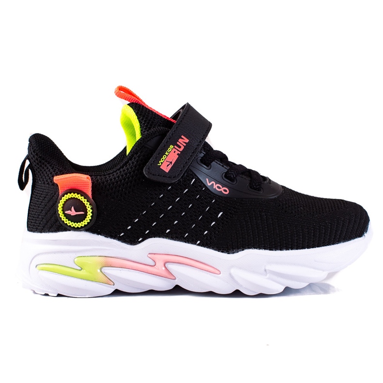 Sport lány tornacipő Vico szürke fekete