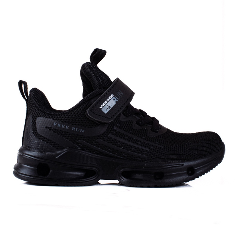 Vico boys tornacipő, fekete szövet