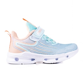 Vico lány tornacipő, anyaga menta kék