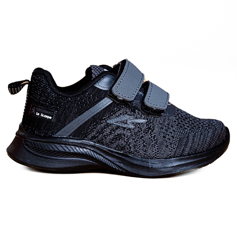 Shelovet fiú tornacipő szürke anyagból fekete