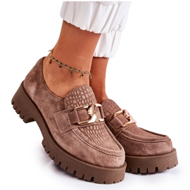 PL5 Divatos velúr naplopók, világosbarna Rayhan bézs