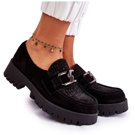 PL5 Divatos velúr fekete naplopók Rayhan