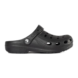 Fekete könnyű papucs fiúknak Fekete könnyű papucs fiúknak