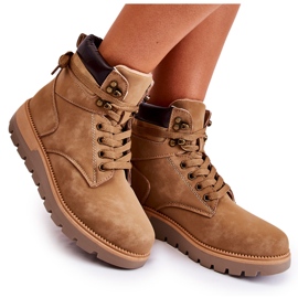 Bőrcipők A Barna Ressa Platformon