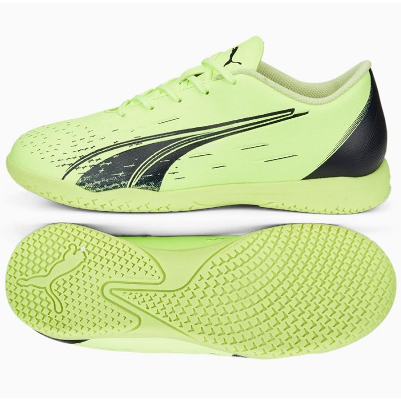 Puma Ultra Play It Jr 106919 01 futballcipő sárga sárgák