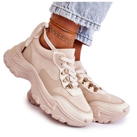 PG1 Női Velúr Sportcipők Cipők Világos bézs Britany PG1 Női Velúr Sportcipők Cipők Világos bézs Britany