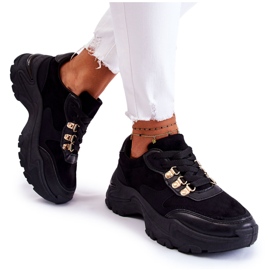 PG1 Női velúr sportcipő tornacipő fekete Britany