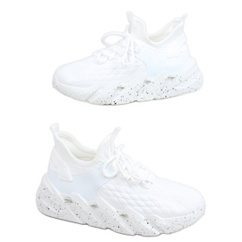 Indu White zoknis sportcipő fehér