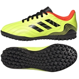 Adidas Copa Sense.4 Tf Jr GZ1374 cipő sárga sárgák