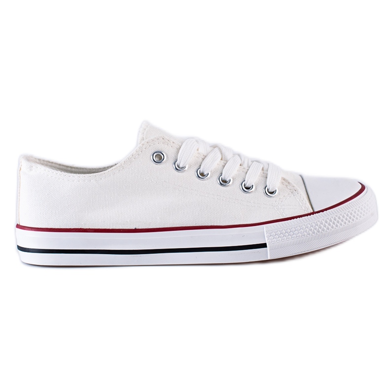 Klasszikus ifjúsági Shelovet fehér tornacipő