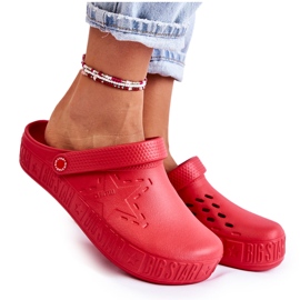 Női könnyű papucs Kroks Big Star II275004 Piros Női könnyű papucs Kroks Big Star II275004 Piros