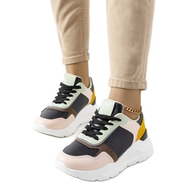 Fekete női Pottin tornacipő Fekete női Pottin tornacipő