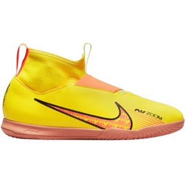 Nike Zoom Mercurial Superfly 9 Academy Ic Jr DJ5615 780 futballcipő sárga sárgák
