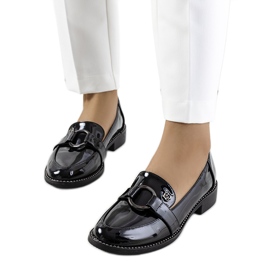 Fekete lakkozott Aveni cipő Fekete lakkozott Aveni cipő