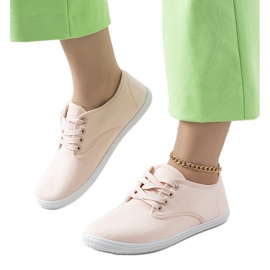 Wallen rózsaszín tornacipő