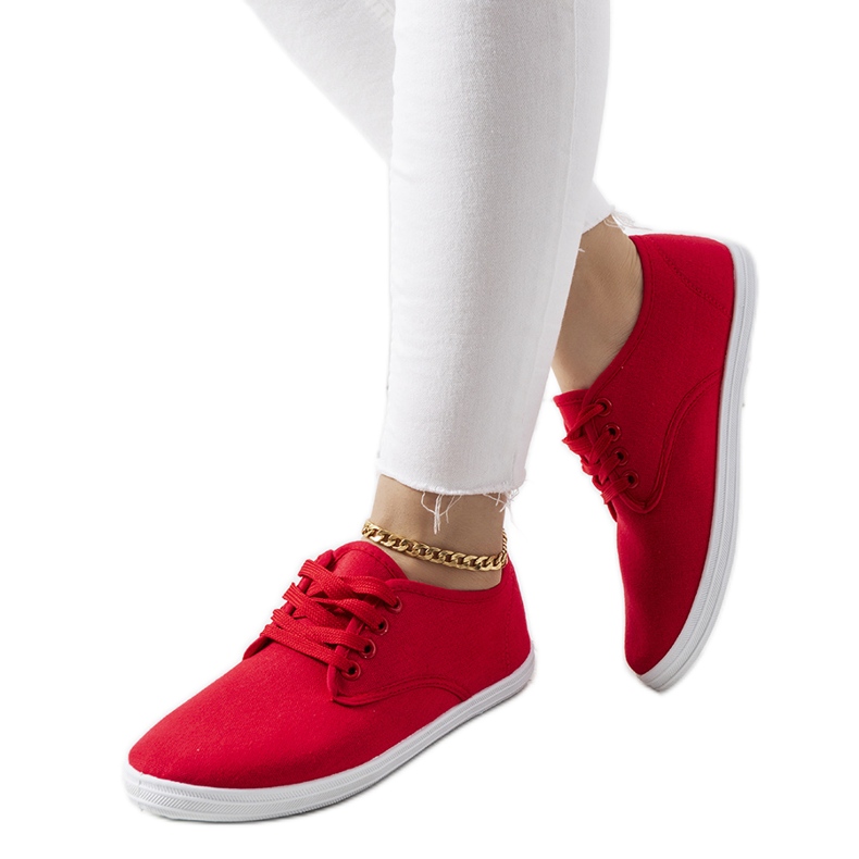 PA1 Wallen Red Sneakers piros