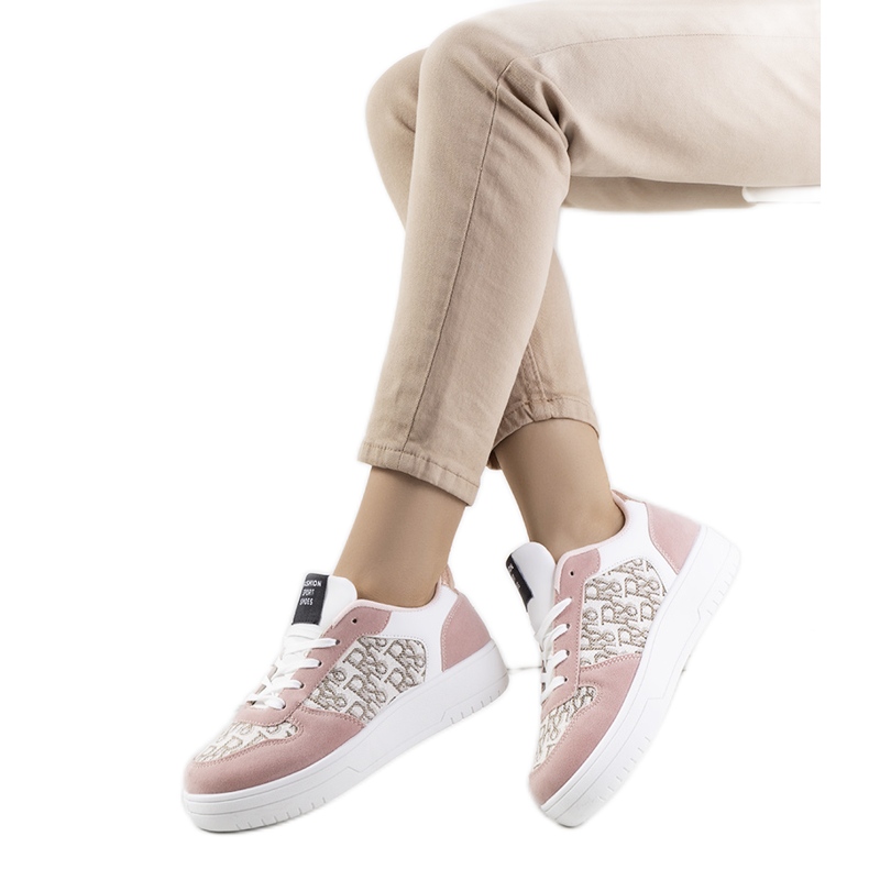 Rózsaszín Anaheim tornacipő