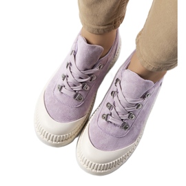 Lila női cipő ibolya