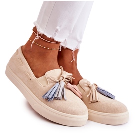 PS1 Női tornacipő Slip-On bézs Venira