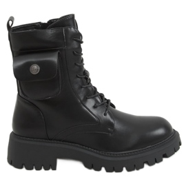 Dolgozók zsebbel Dakar Black fekete