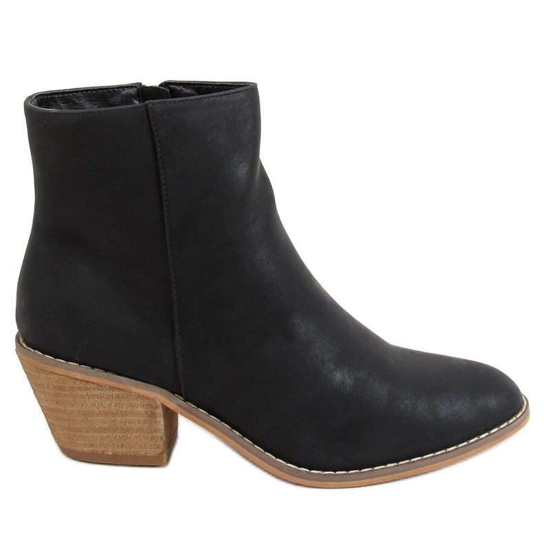 Kirates fekete cowboy csizma