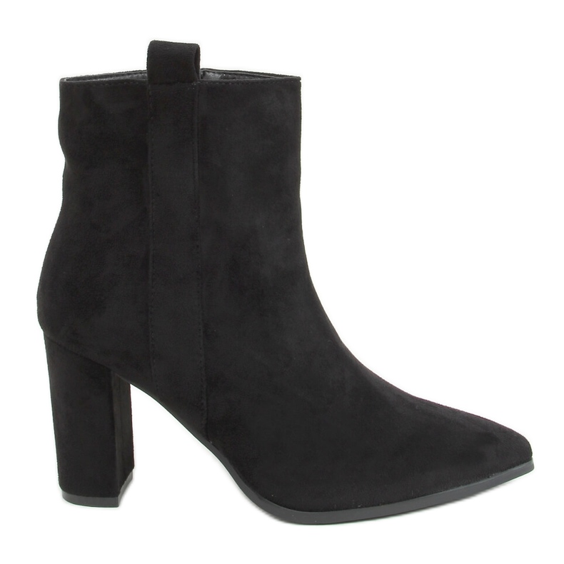 Klasszikus Titina fekete magassarkú