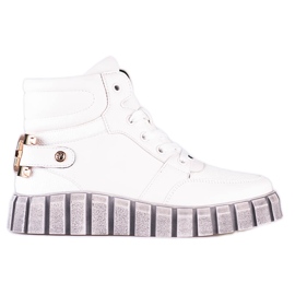 W. Potocki Női sportcipő Potocki fehér az emelvényen