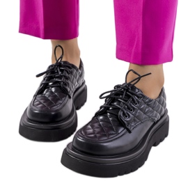 Godin fekete oxford cipője Godin fekete oxford cipője