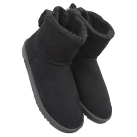 Emusy Kelly Black gyapjú masnival fekete