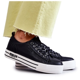 Alacsony női tornacipő Big Star KK274015 fekete