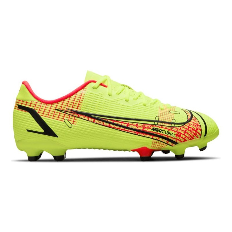 Nike Mercurial 14 Vapor Academy FG / MG Jr CV0811-760 futballcipő sárgák