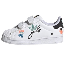 Adidas Originals Superstar Pure Cf Inf Jr H00779 cipő fehér Adidas Originals Superstar Pure Cf Inf Jr H00779 cipő fehér