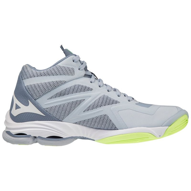 Mizuno Wave Lightning Z7 Mid W V1GC225002 röplabda cipő szürke a szürke árnyalatai