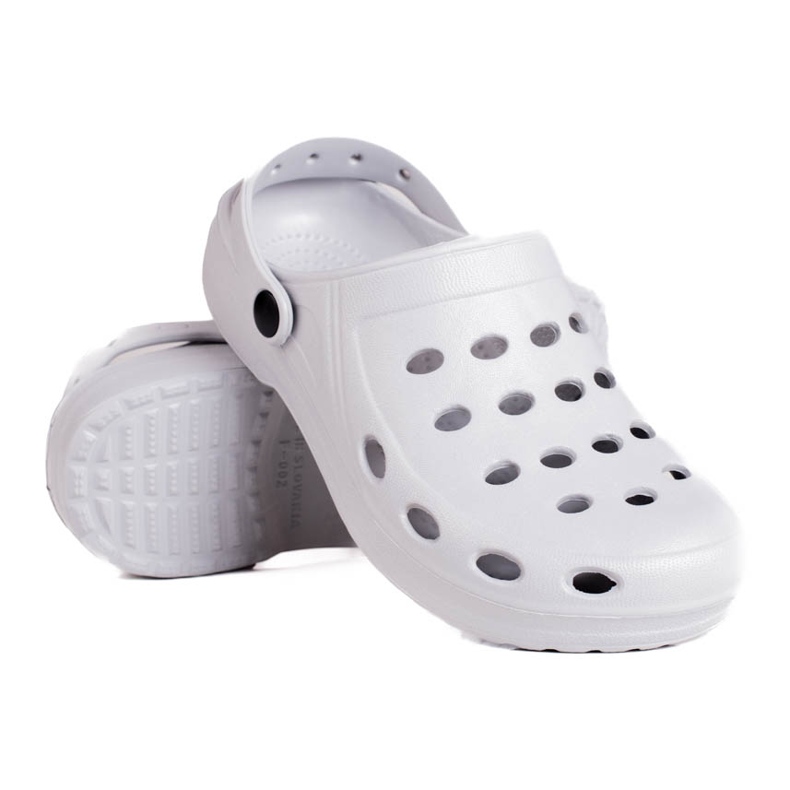 Világos női Shelovet szürke papucs