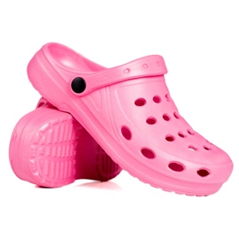 Világos női Shelovet rózsaszín papucs