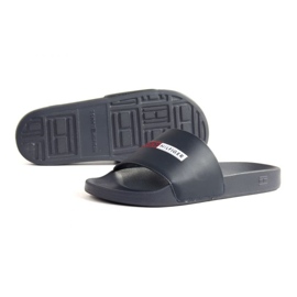 Tommy Hilfiger hímzés Hilfiger medence csúszda FM0FM04226 sötétkék