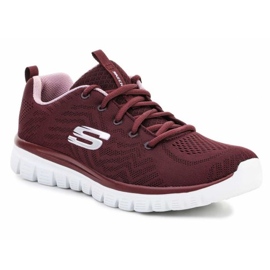 Skechers Graceful Get Connected W 12615-WINE cipő piros