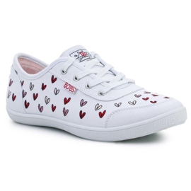 Skechers Bobs B Cute Love Brigade cipő 113951-WRPK fehér
