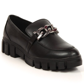 Női naplopók emelvényen fekete Sergio Leone lánccal Női naplopók emelvényen fekete Sergio Leone lánccal