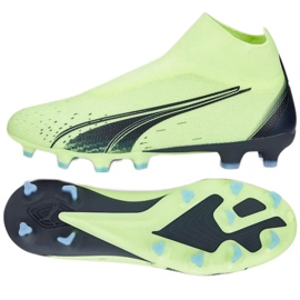 Puma Ultra Match FG / AG M 107032 01 futballcipő sárga zöld Puma Ultra Match FG / AG M 107032 01 futballcipő sárga zöld