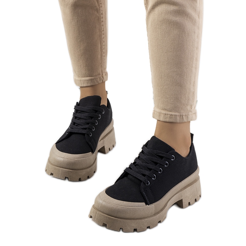 Fekete női cipő Marylandből