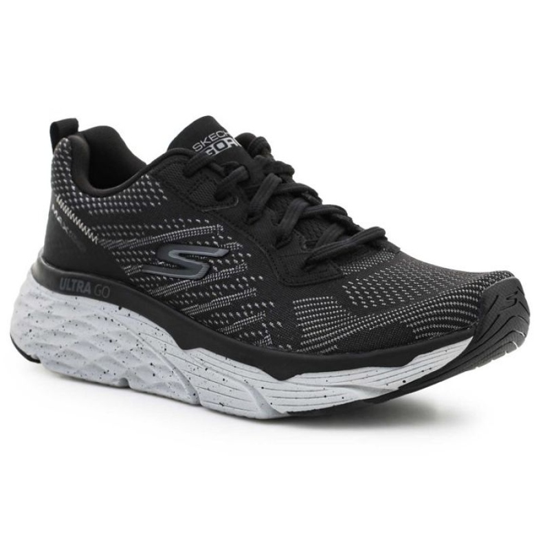 Skechers Max Cushioning Elite Limitless Intensity cipő 220066-BKGY fekete Skechers Max Cushioning Elite Limitless Intensity cipő 220066-BKGY fekete