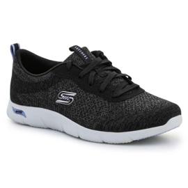 Skechers Arch Fit Refine Lavish Wish 104272-BKW cipő fekete Skechers Arch Fit Refine Lavish Wish 104272-BKW cipő fekete