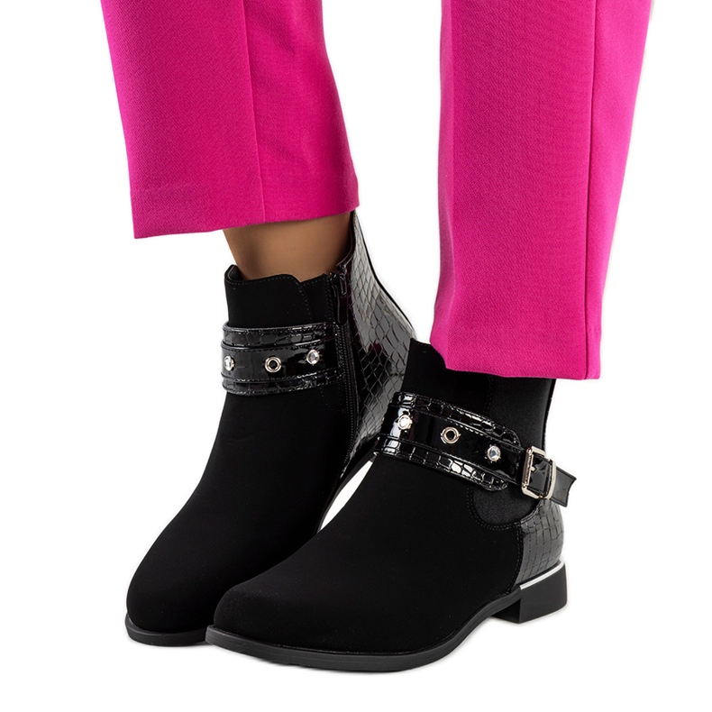 Fekete Sutton csizma