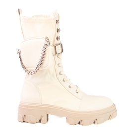 Női bézs táskák Shelovet táskával