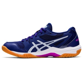 Asics Gel-Rocket 10 W 1072A056 405 röplabda cipő sötétkék kék és sötétkék